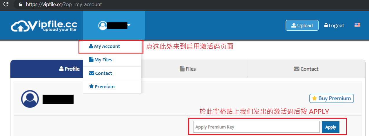 VipFile 激活码 使用教学